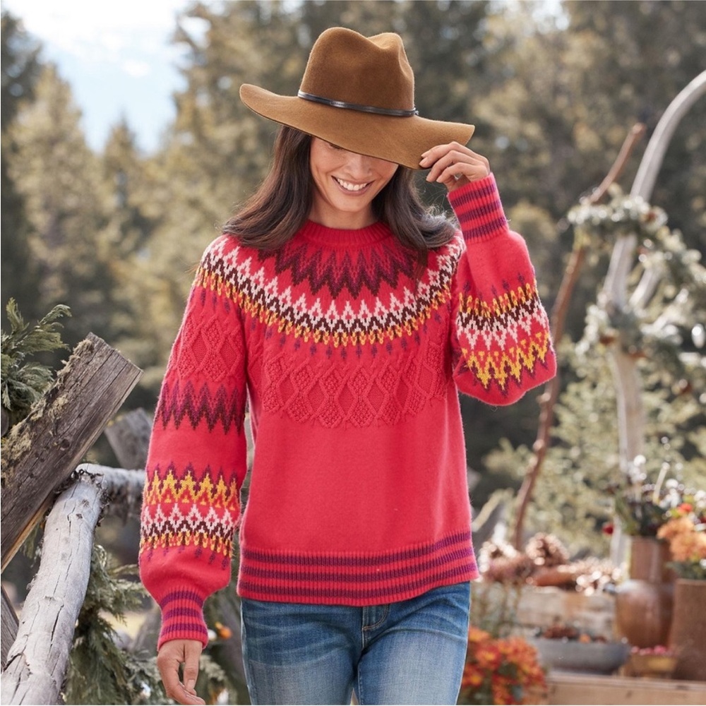 Sundance ☀️ Rhian Fair Isle Sweater